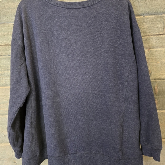 Wildfox Statement Social Embroidered Sweatshirt XL Fleece-lined - Picture 9 of 9